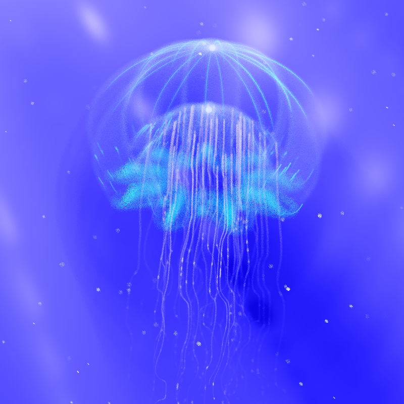 Creatures of the Deep #1 - The Jellyfish #17 static token preview