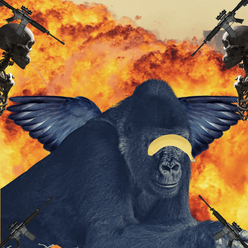 Blinded apes #9 static token preview