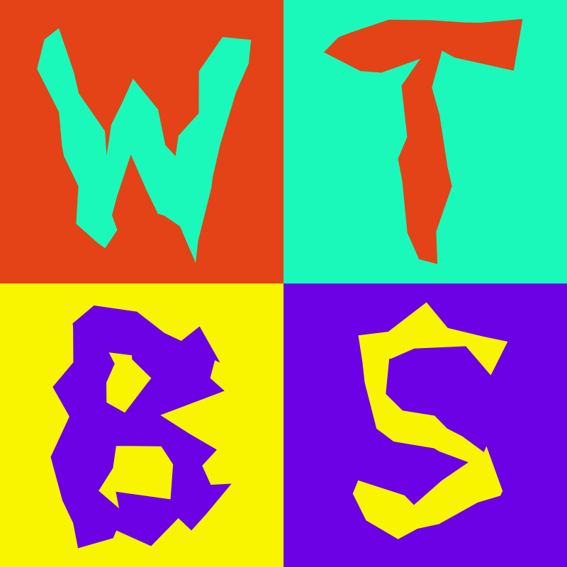Waiting To Be Signed Logo with Wobbles #24 static token preview