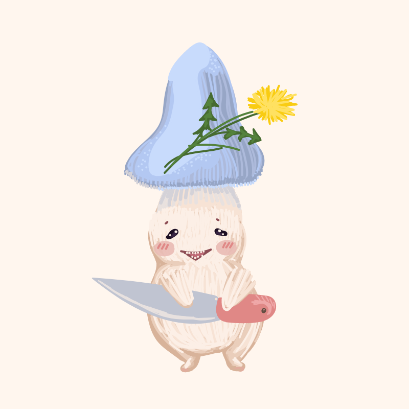 Cute Mushrooms Forest Guys #16 static token preview