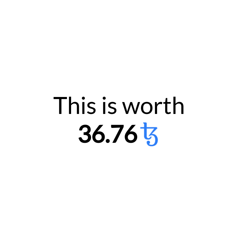 The Value Of Art #4 static token preview