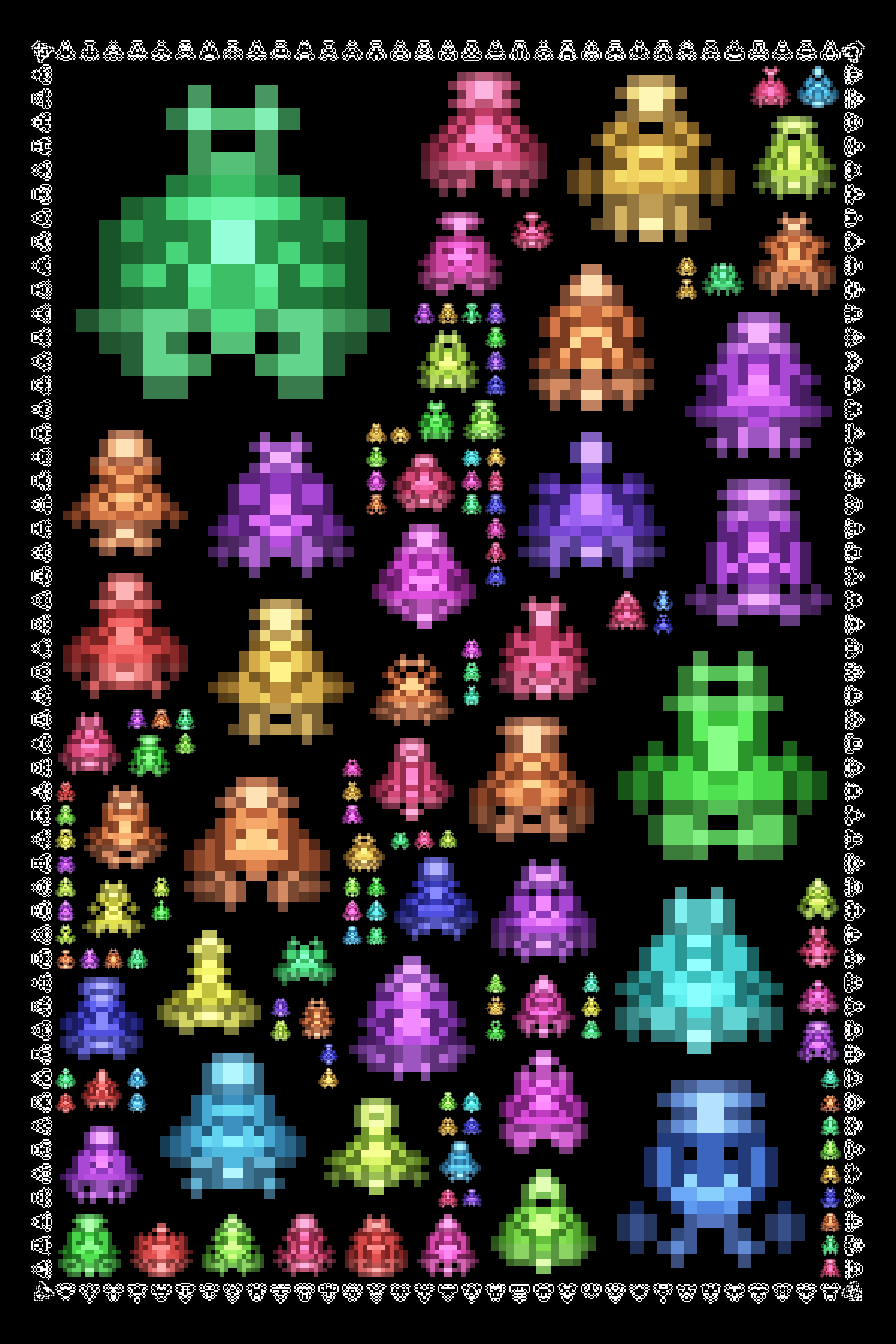 Pixel Spaceships #6 static token preview