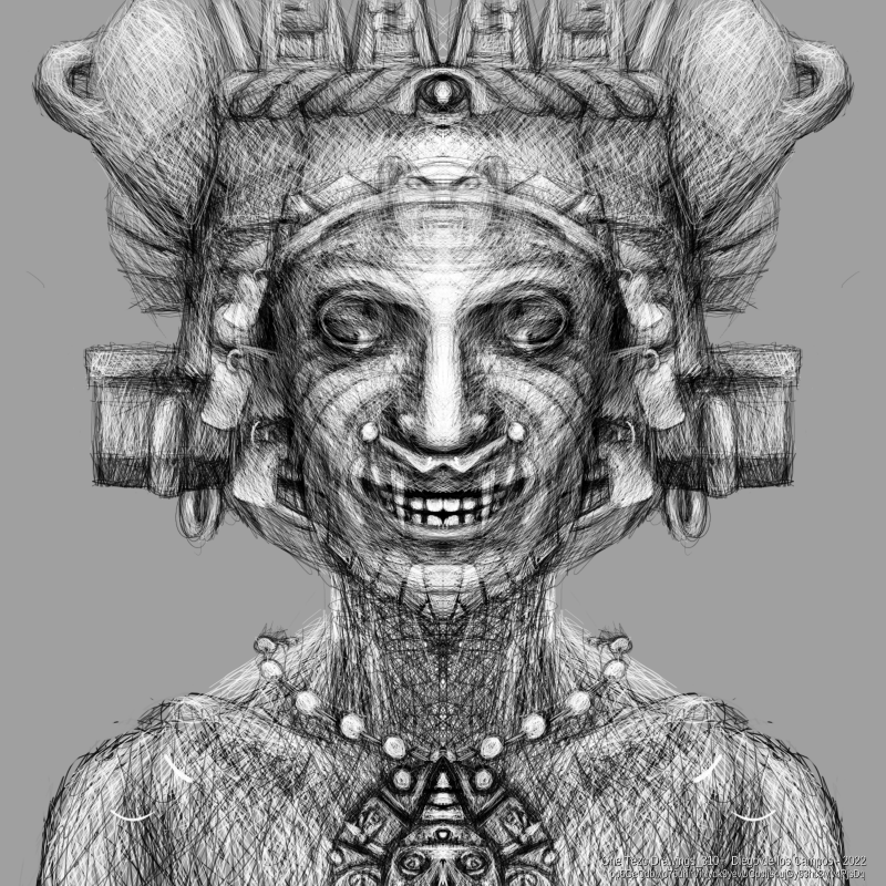 One Tezo Drawings_310+ #2 static token preview