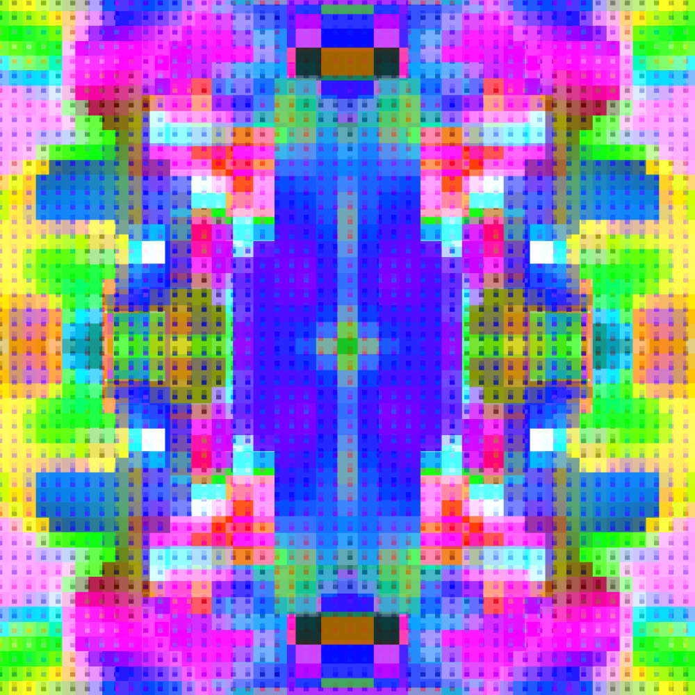Magical Pixelated Kaleidoscope #5 static token preview