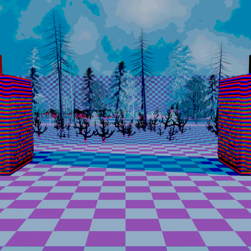 CRT Landscapes #14 static token preview
