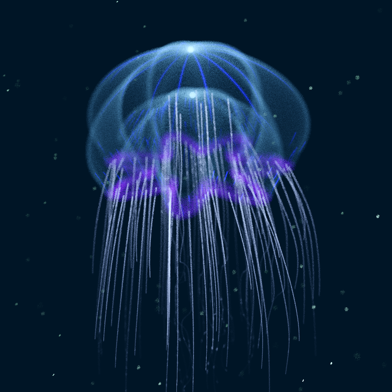 Creatures of the Deep #1 - The Jellyfish #5 static token preview