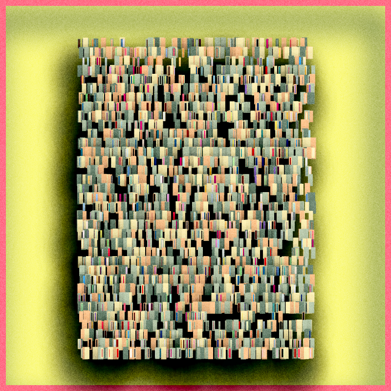 Floating Bookshelves #20 static token preview