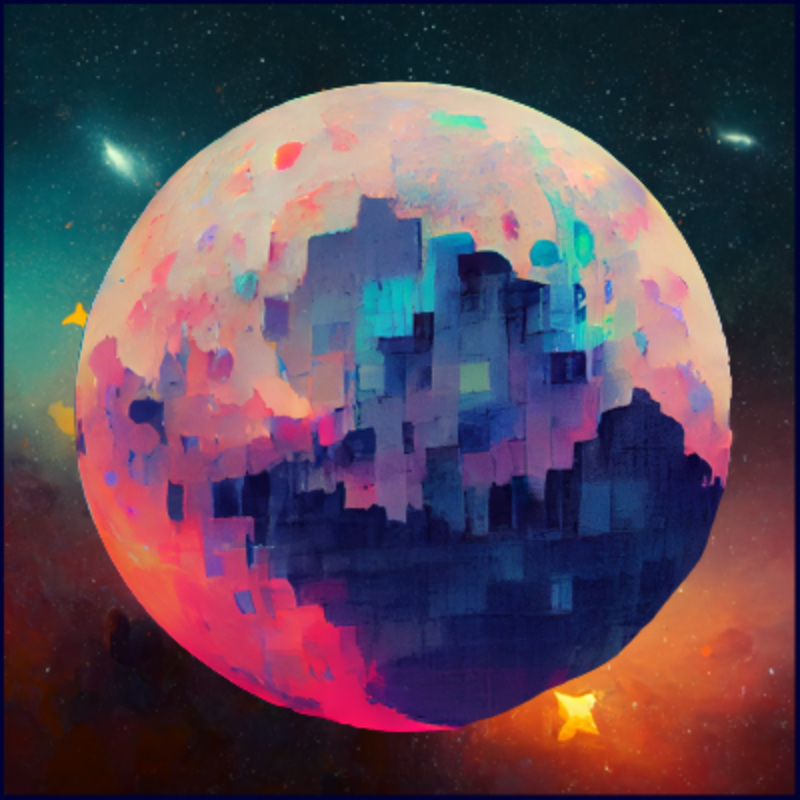 Moon Study #22 static token preview