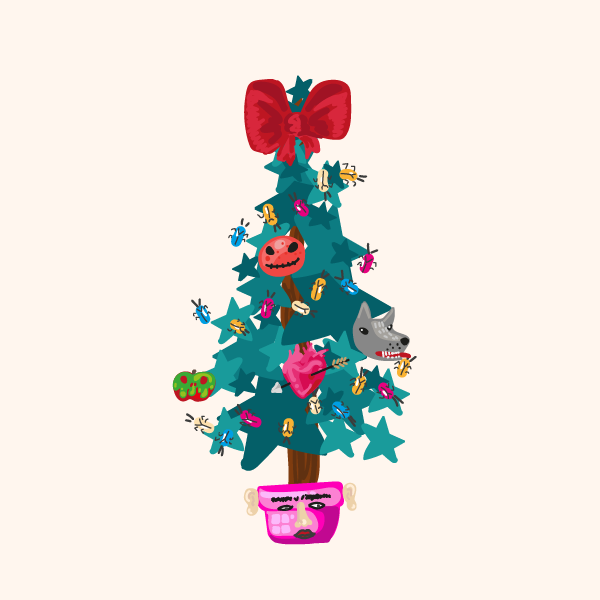 Creepy Christmas Tree For You! #23 static token preview