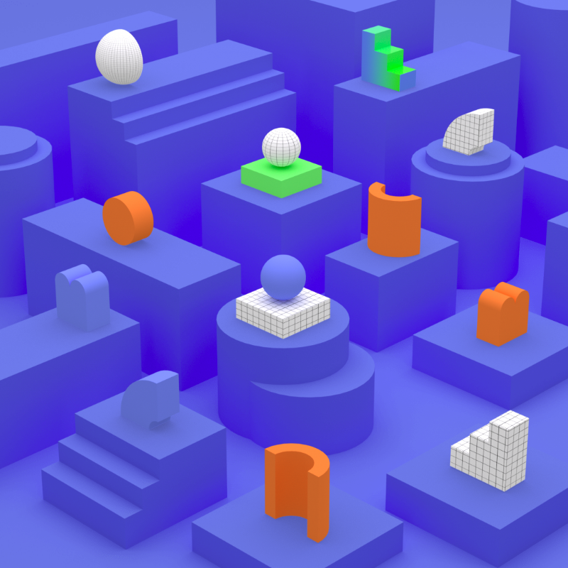 GEOMETRY GUBAHAN #7 static token preview