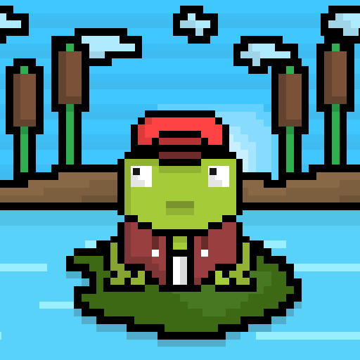 Pixel Frogs #4 static token preview