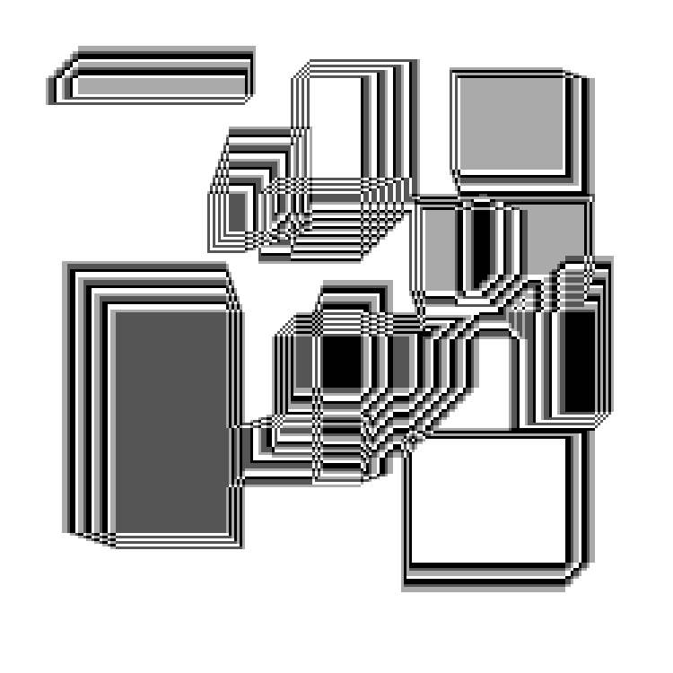 Superimposed Rectangles #7 static token preview
