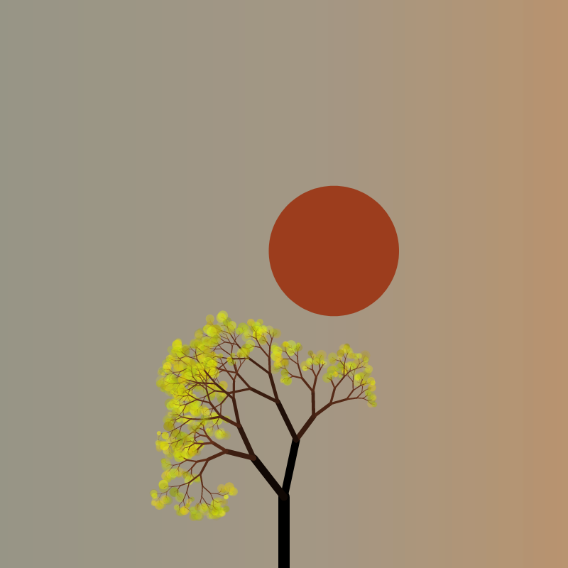 Asian Trees #3 static token preview