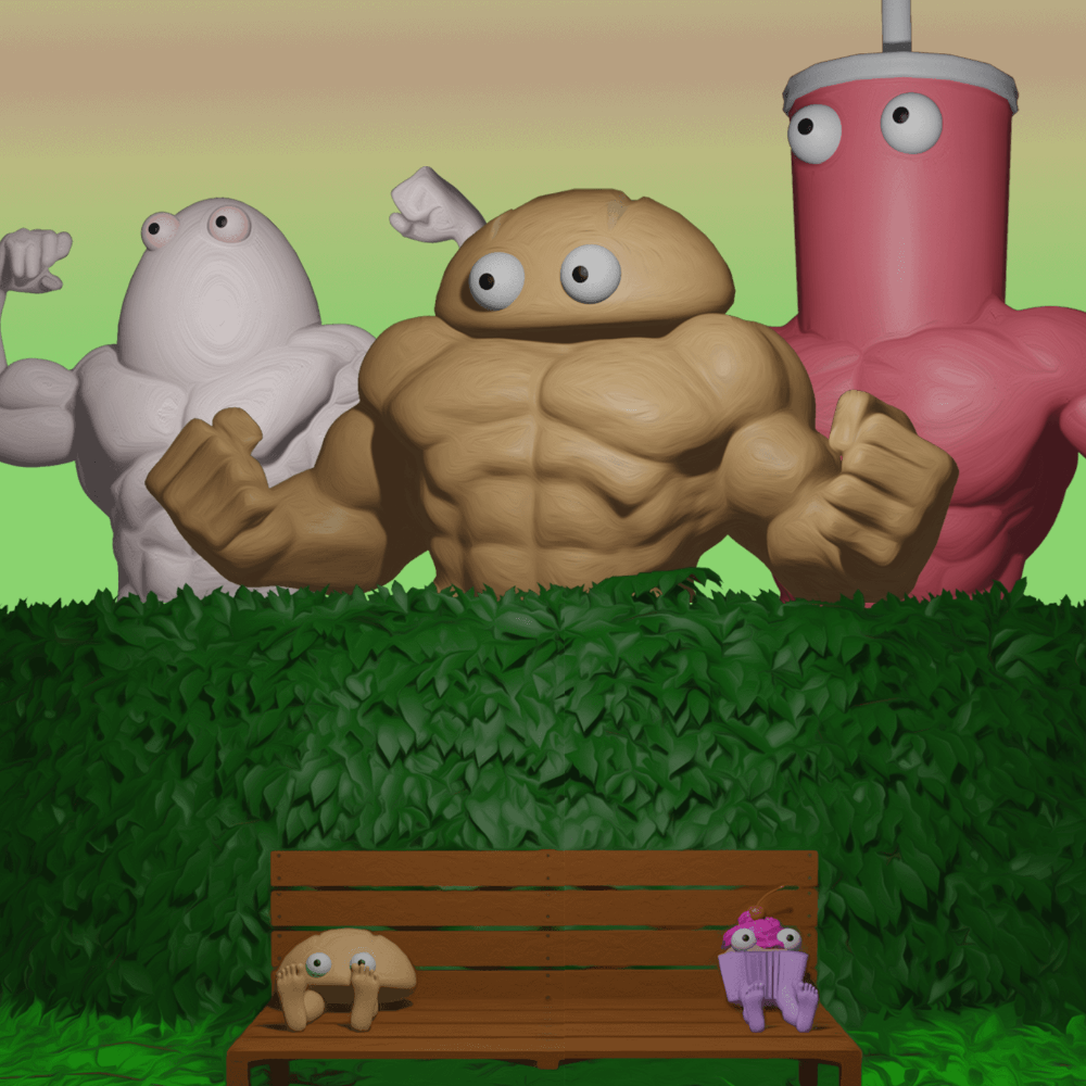 Buff Bois #5 static token preview