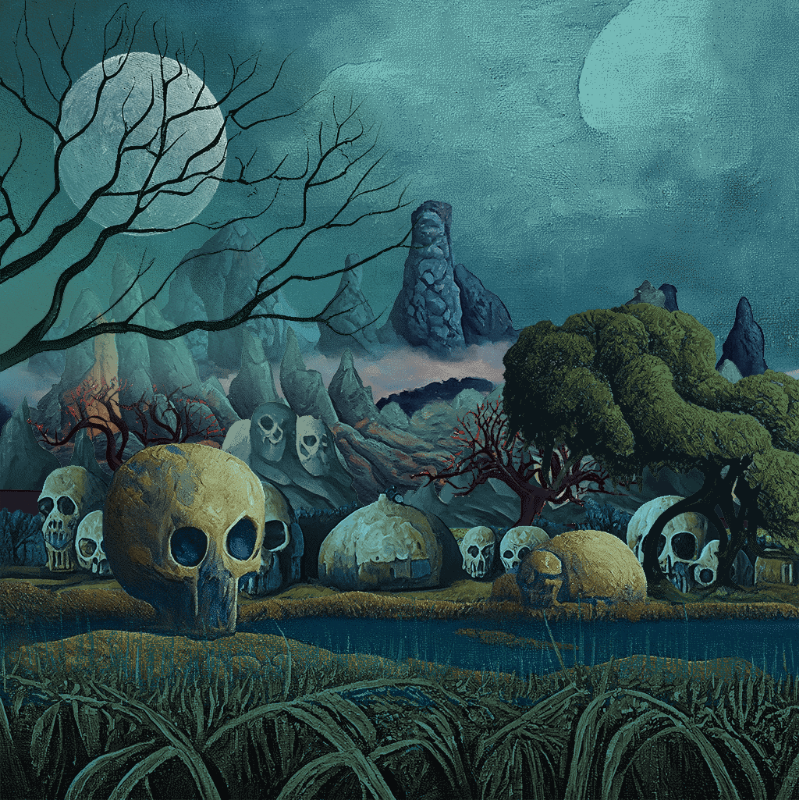 Skull Village #24 static token preview