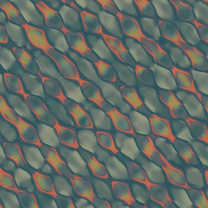 Fiery Glowing Dragon Scales #7 static token preview