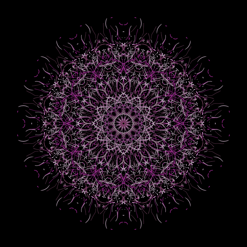 the thread in the pattern #7 static token preview