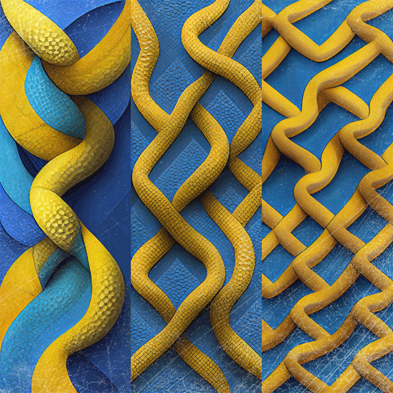 AI Snakes #7 static token preview