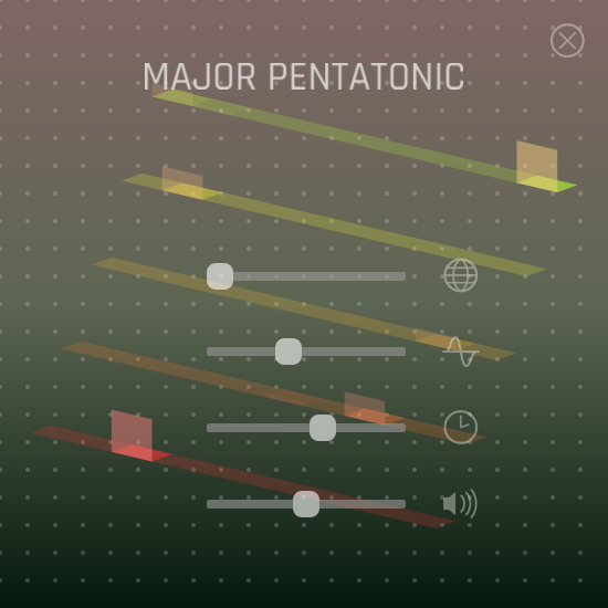 Pentatonic Sounds #2 static token preview