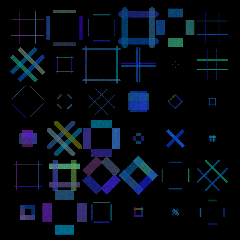Hash Grid #3 static token preview