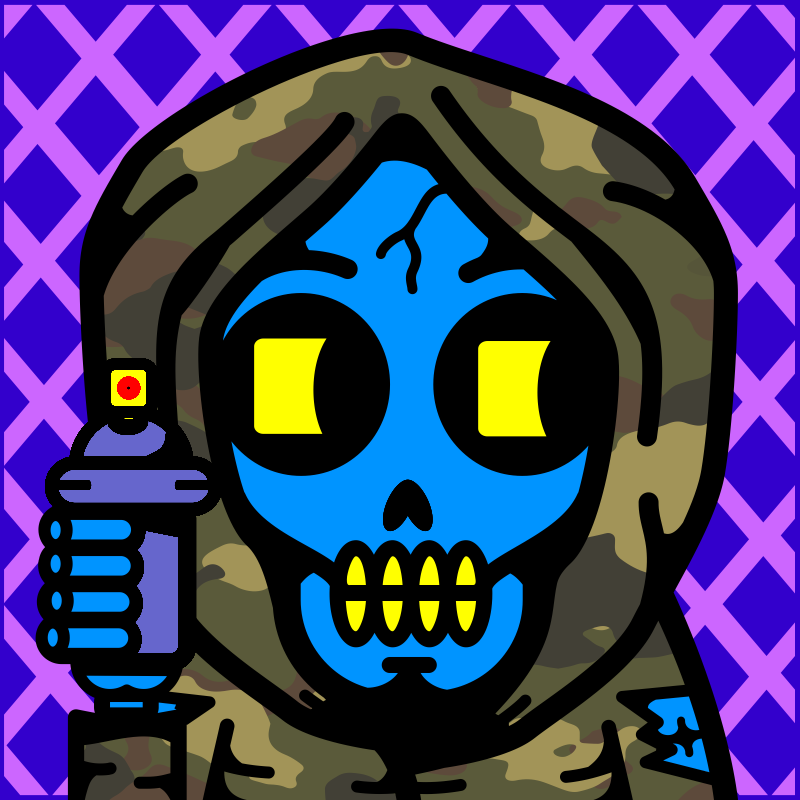 VANDAL SKULL #8 static token preview