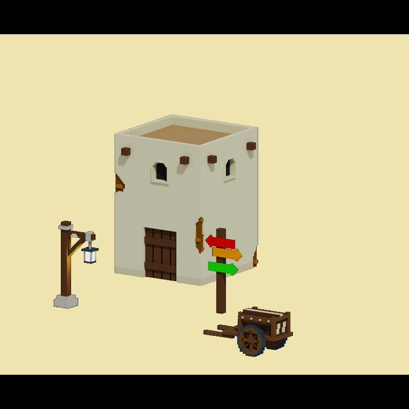 Desert houses #5 static token preview