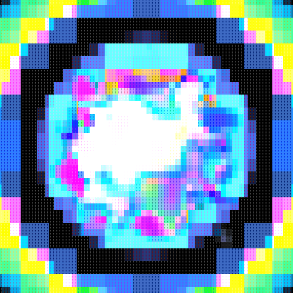 Pixelated Utopian Entity #9 static token preview