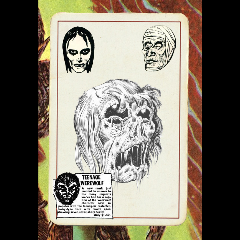 Paper Monsters #18 static token preview