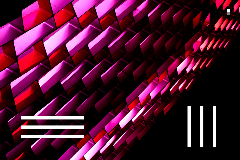Architectural abstract lighting static project preview