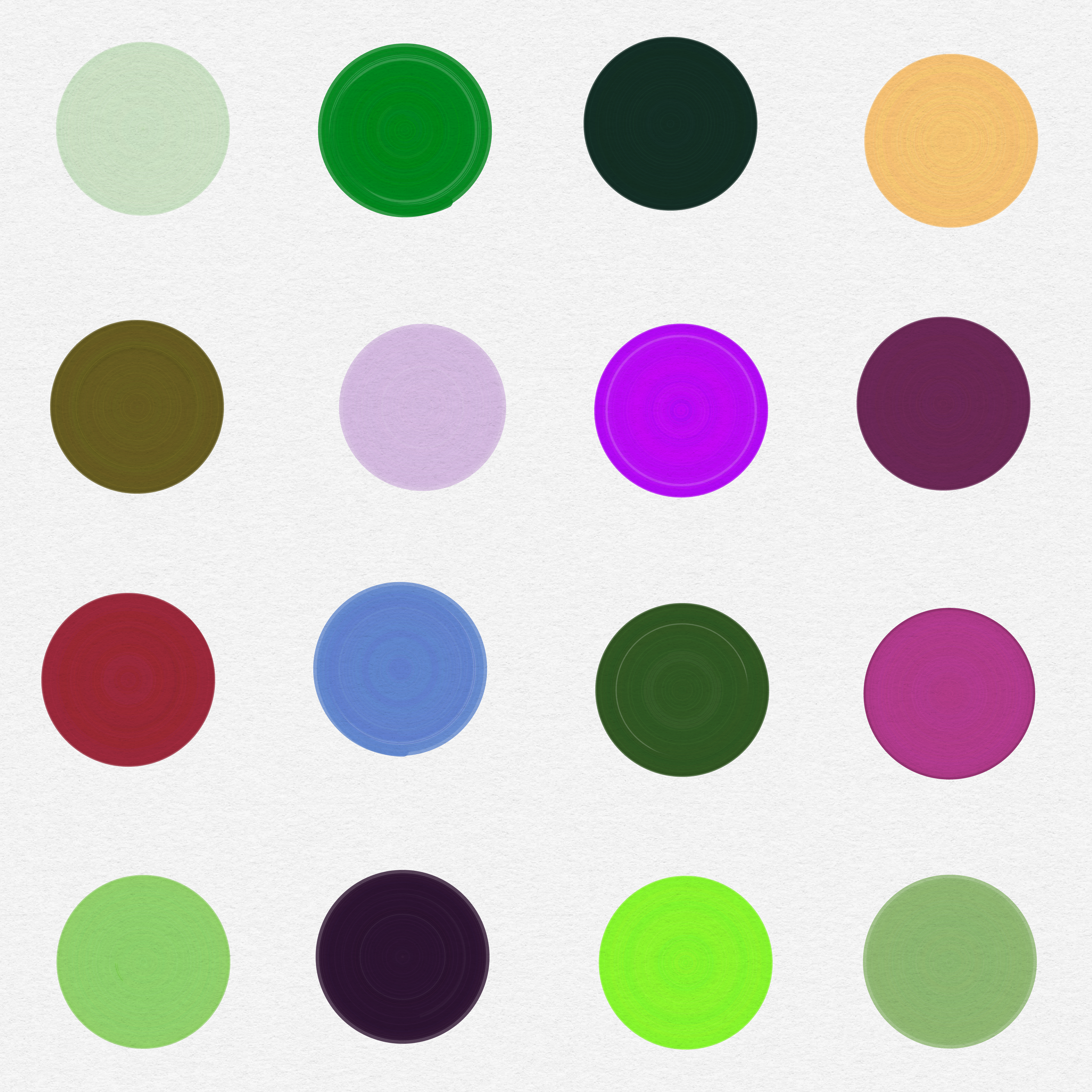 M'Fing Dots on a M'Fing Grid #18 static token preview