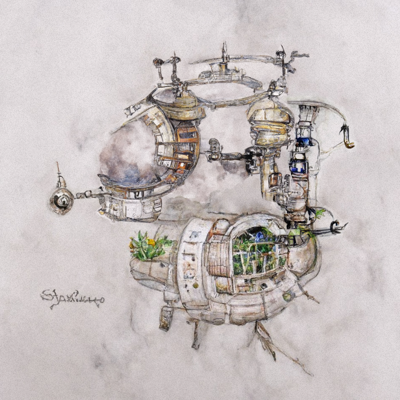 Utopian Space Castles #11 static token preview