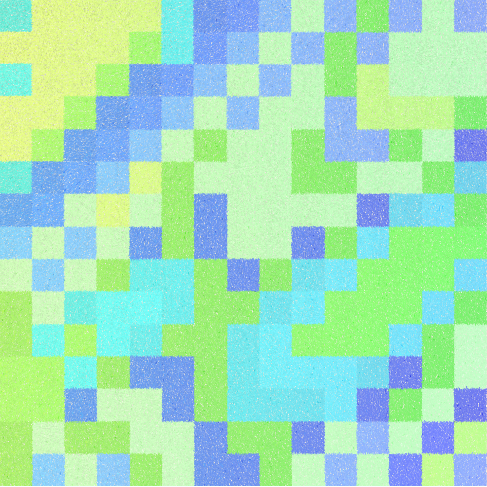 Hydrangea & Patchwork #9 static token preview