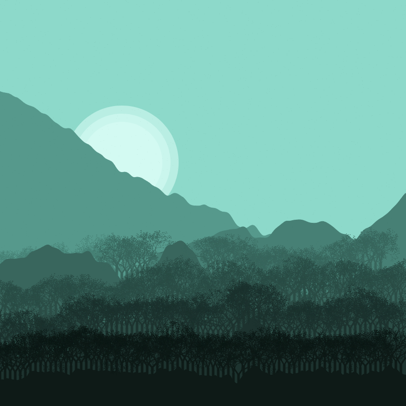 Generative Mountains #23 static token preview