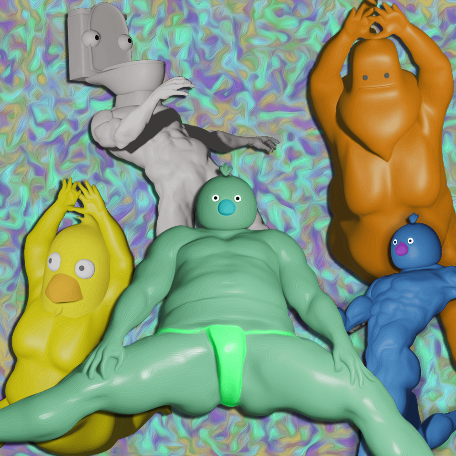 Jumpy Bois #132 static token preview