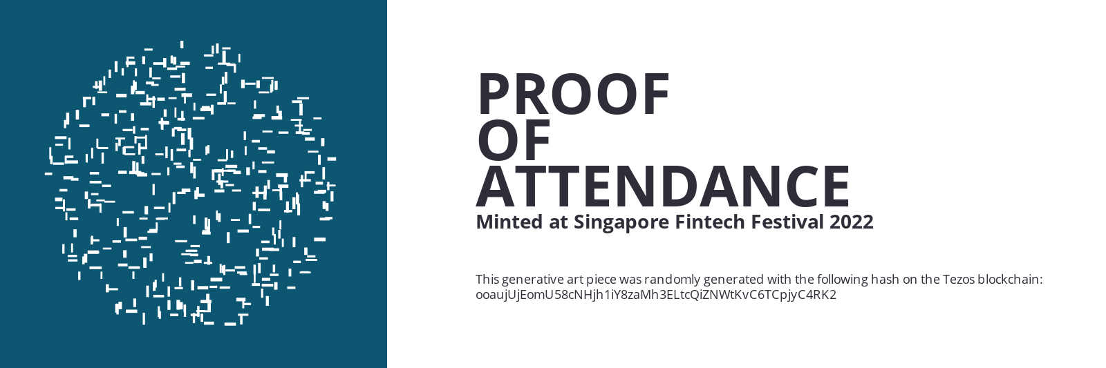 SFF2022 Proof of Attendance Token #1333 static token preview