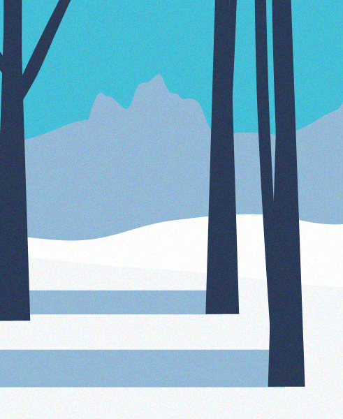 Minimal Snow Landscape #20 static token preview