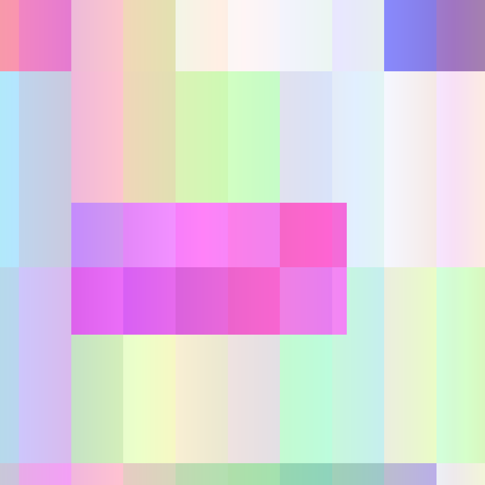 Pixelated Cotton Candy #10 static token preview