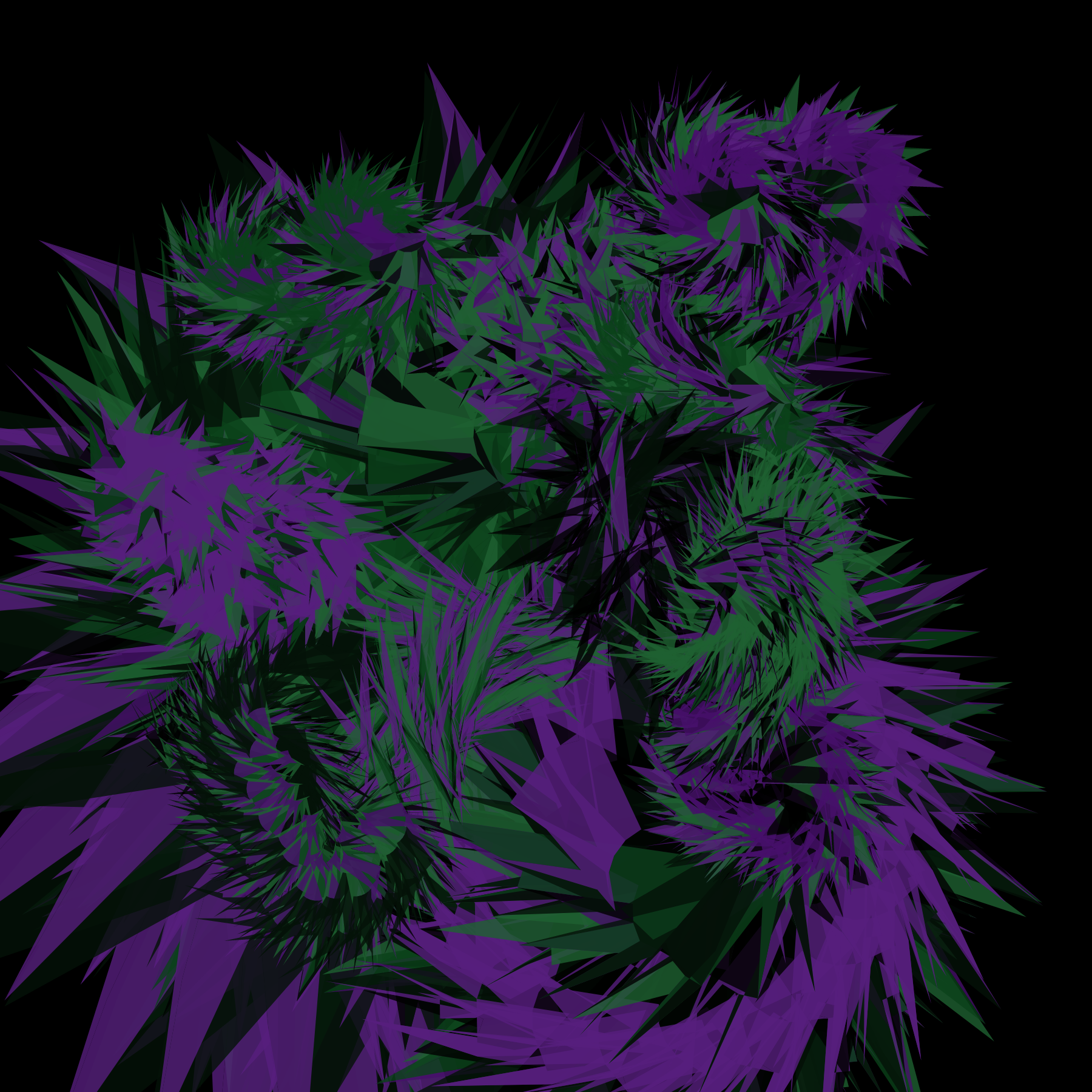 Tillandsia Pop Glitch #7 static token preview
