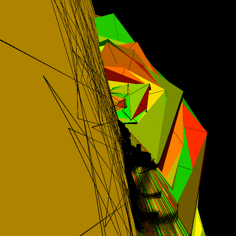 p5.js Descending a Staircase #18 static token preview
