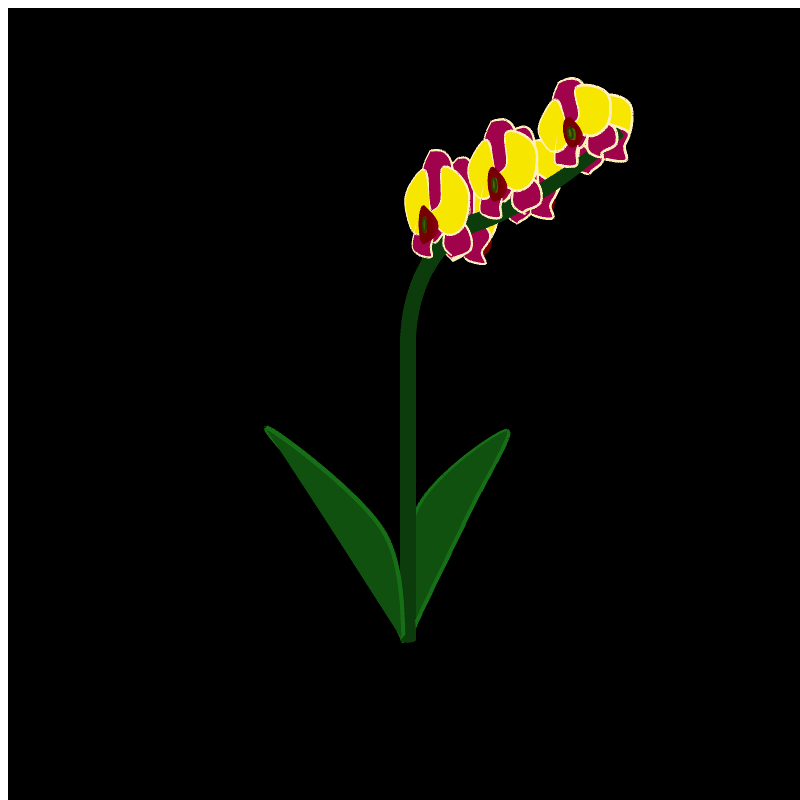 Meta Flower 13 - Orchids #2 static token preview