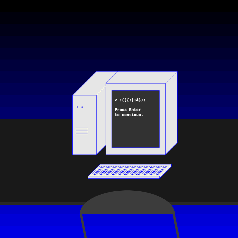No No Computer #4 static token preview
