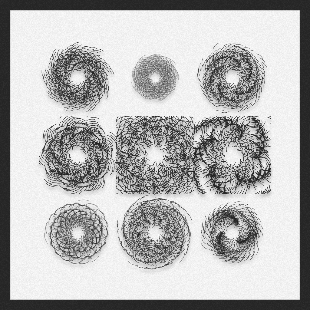 Spirograph Study #7 static token preview