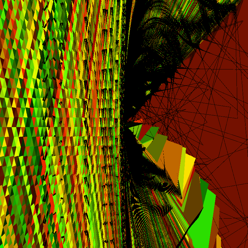 p5.js Descending a Staircase #8 static token preview