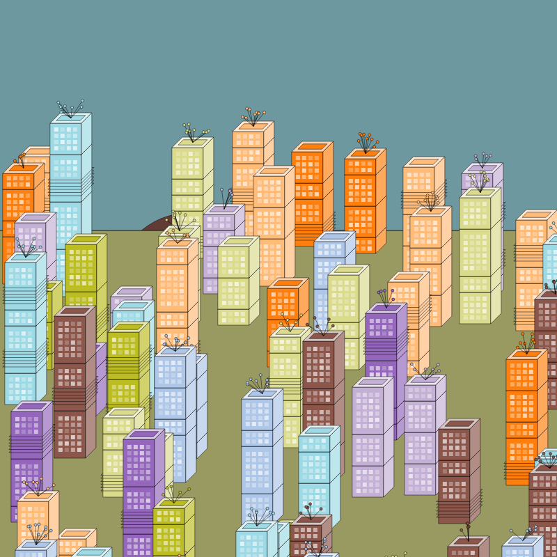 City Lights #23 static token preview
