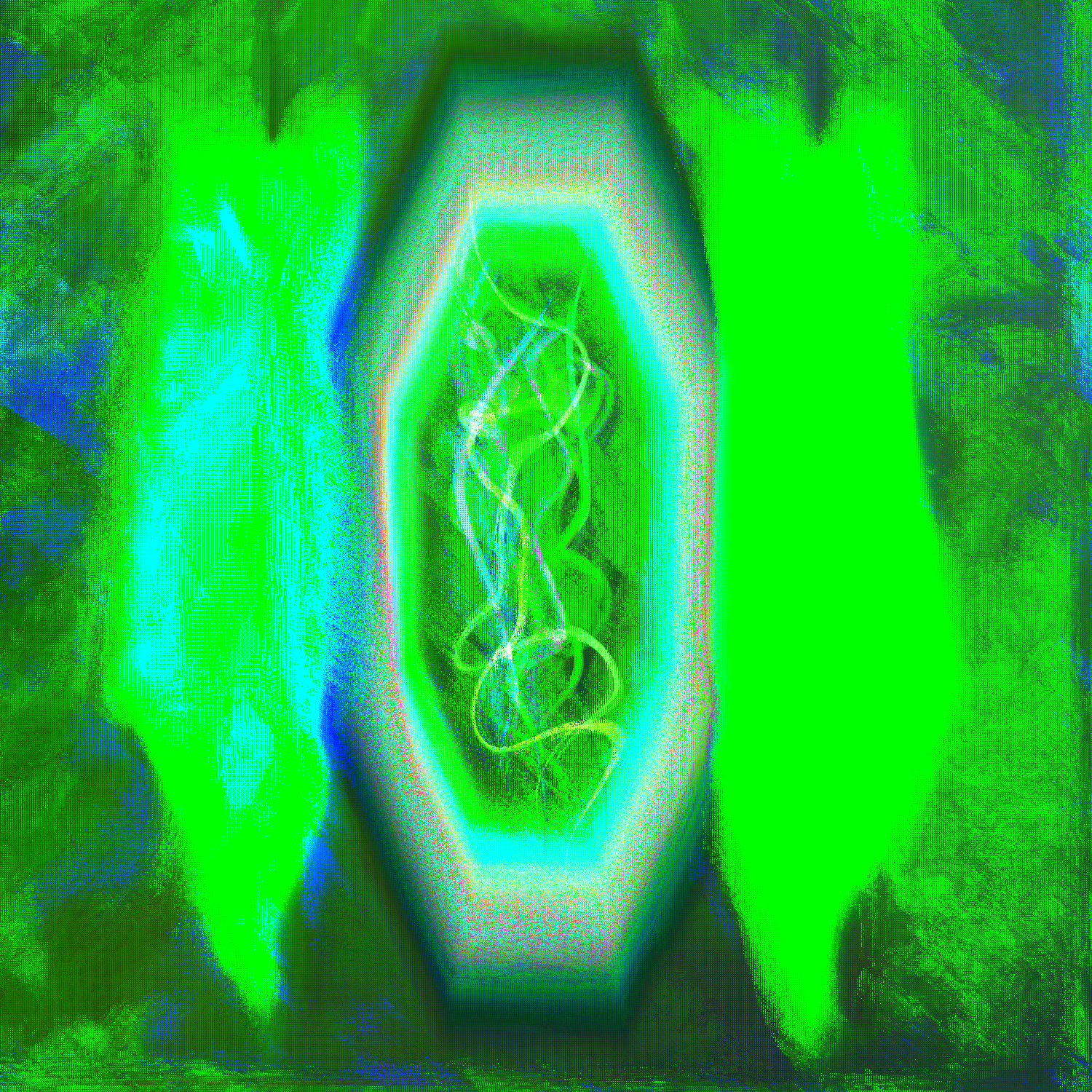 Ecstatic Glitched Worms #6 static token preview