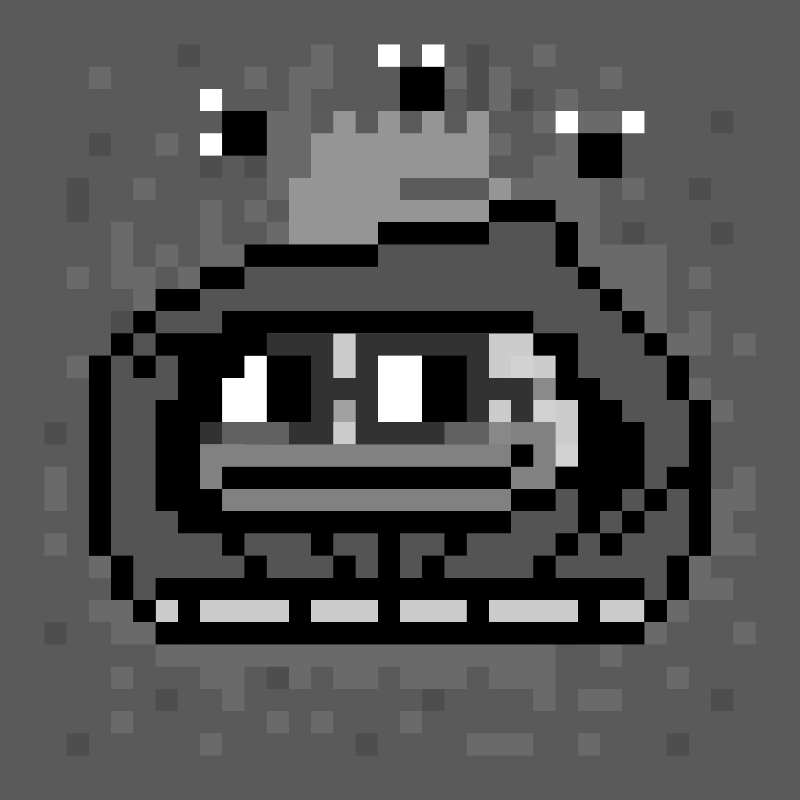 fx(Toadz) monochrome #20 static token preview