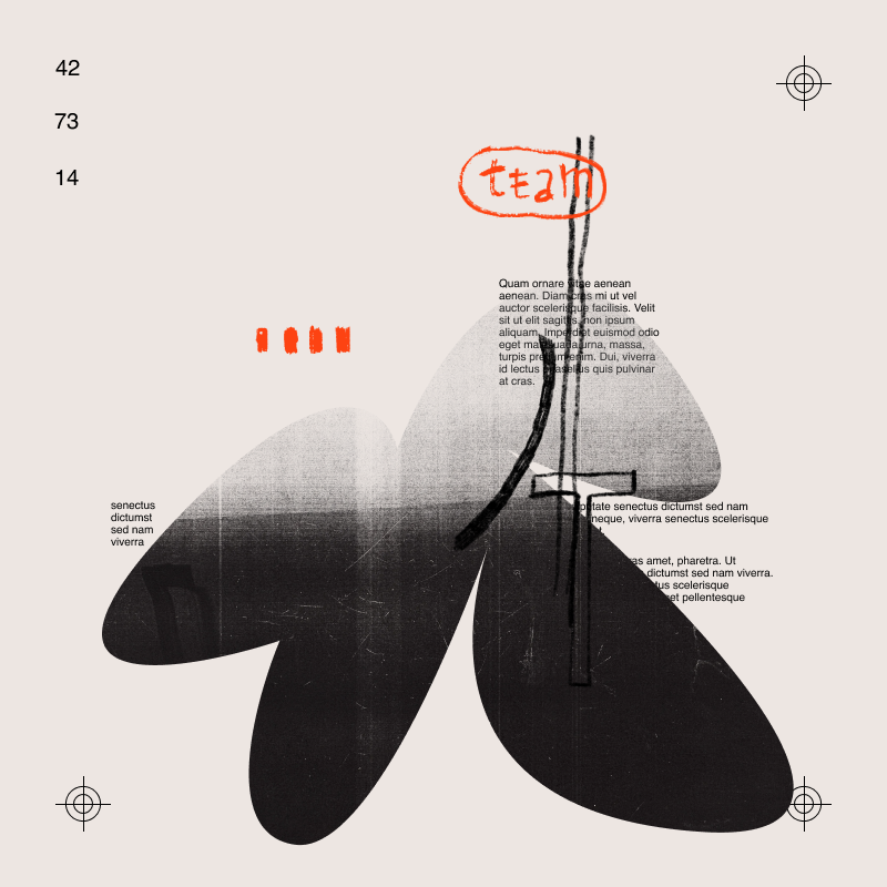 Generative poster - Feathers #72 static token preview