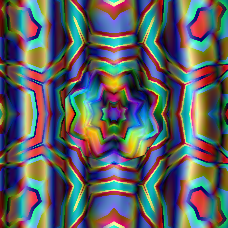 Multiple Colorful Shapes #20 static token preview