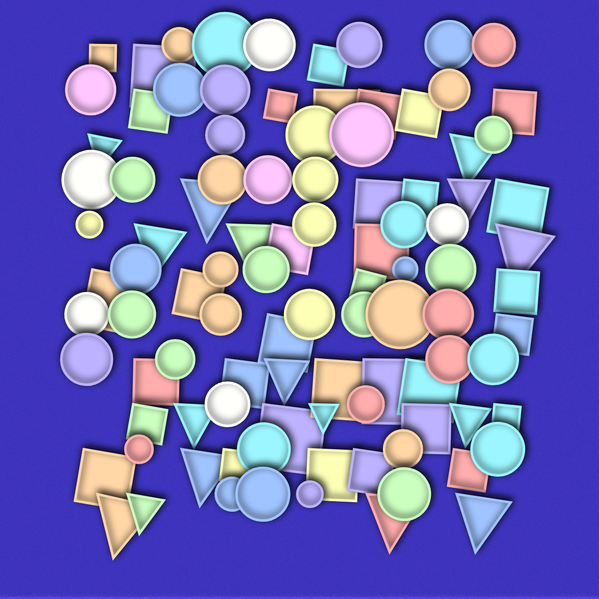 Geometric Mess #5 static token preview
