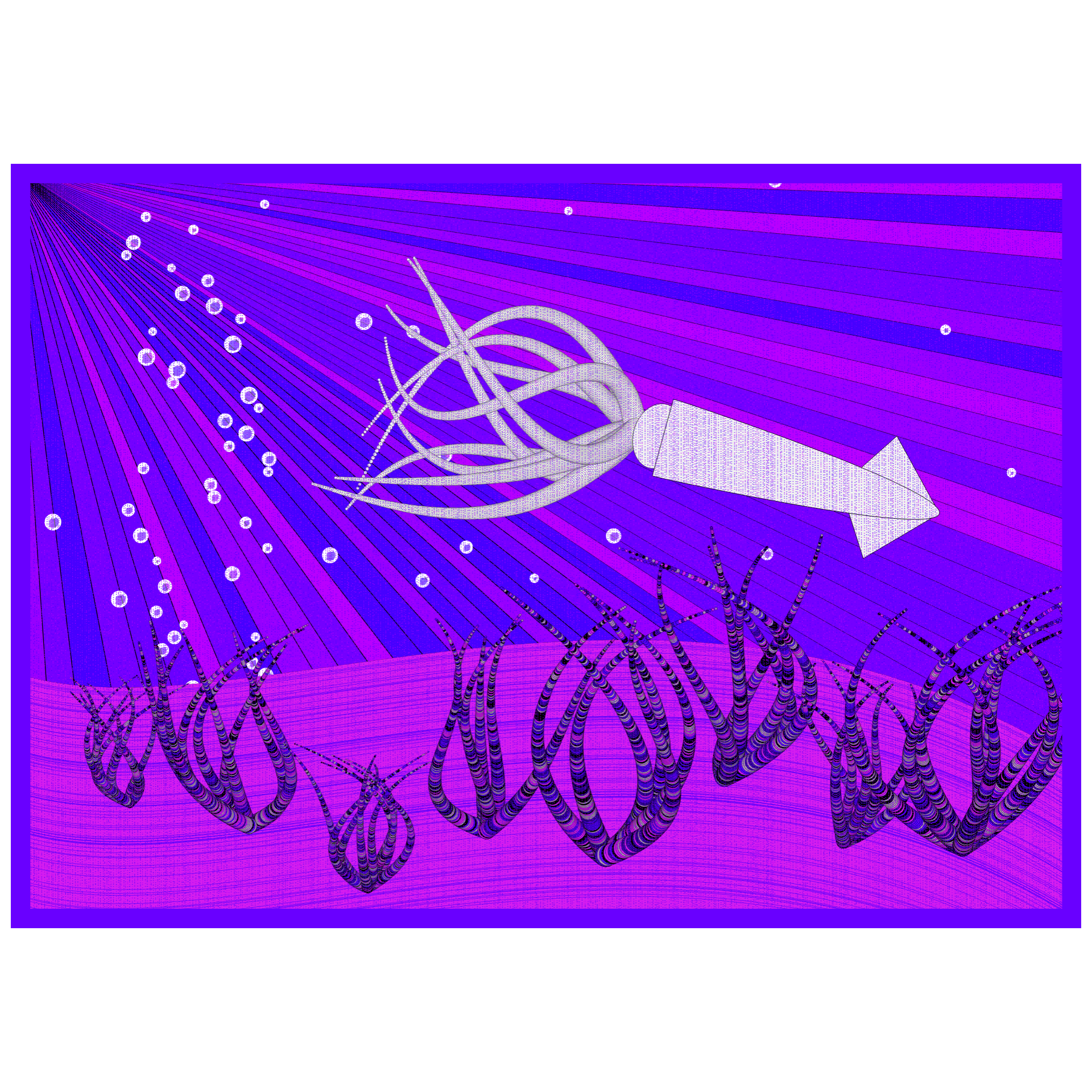Bézier Aquarium 🦑 #4 static token preview